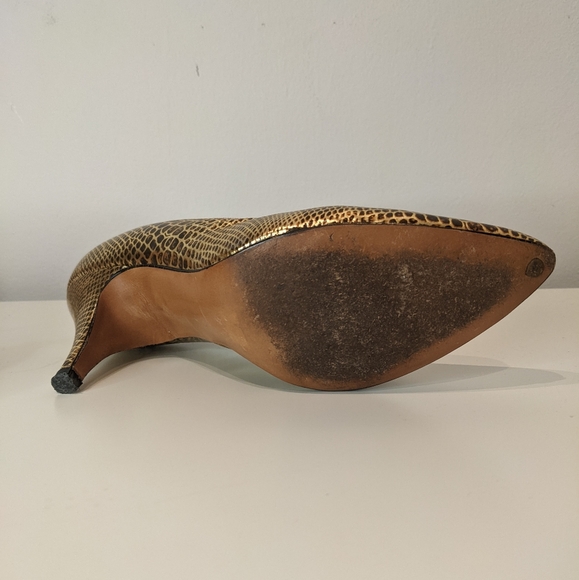 Vintage Bally Gold Magique pump - Picture 8 of 14